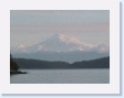 The ferry between Orcas Isaldn and Anacortes - Mount Baker looms